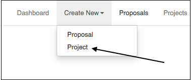 Dropdown menu showing various professional and field service options.