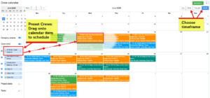 Qfactor Crew Scheduler: easy to use, intuitive interface